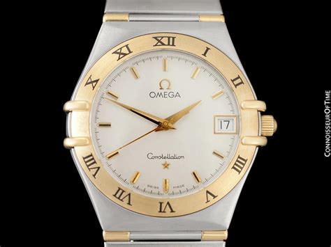 omega constellation quartz 35mm mens watch|Omega Constellation chronograph quartz.